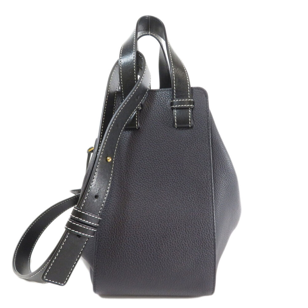 Loewe Bag Calfskin Shoulder Hammock Black